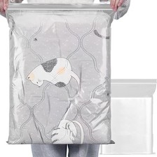 Clear Clothing Storage Bag Plastic Zipper 4 Gallon 16"x20" Jumbo 20 PCS