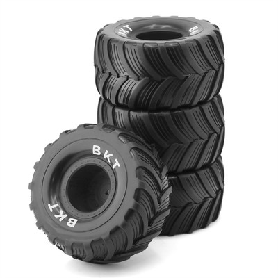 100mm 1/12/14/16/18 RC Truck Rubber Tire For Traxxas Tamiya Losi Hub E-Revo Part