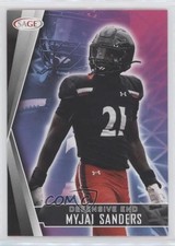 2022 SAGE Low Series Black Myjai Sanders #42 0sm3