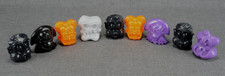 Vintage McDonalds Gogo's Crazy Bones Lot of 9, Halloween Themed