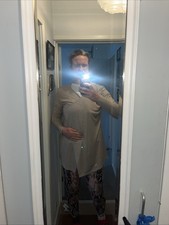 Lipsy Wrap Beige Size 16. Perfect Condition. Fast Postage.