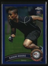 2011 Topps Chrome #44 Rahim Moore Purple Refractors #/499