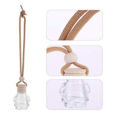 6pcs Auto hängen Parfümflasche leer 8ml Auto Hanging Aromatherapy Flaschen