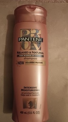 Pantene Pro-V Relaxed & Natural Shampoo, Intensive Moisturizing, 13.5 Oz