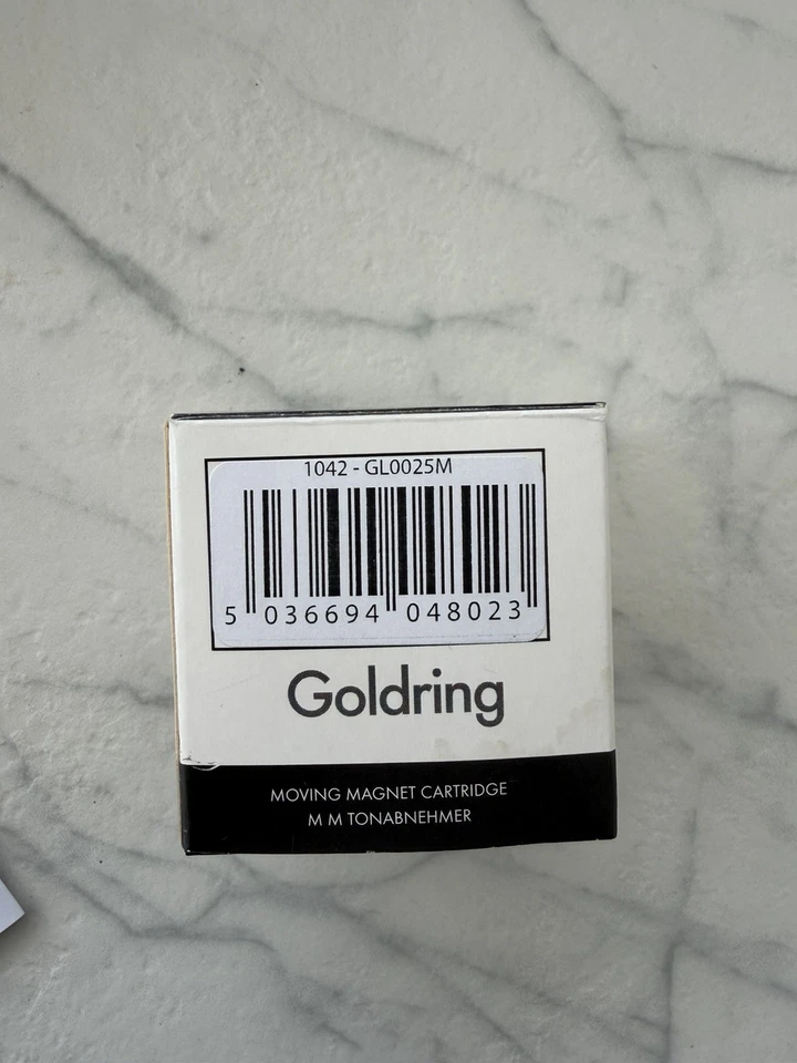 Cartucho imán móvil Goldring 1042 pocas horas - en caja - excelente estado Foto 3 de 4