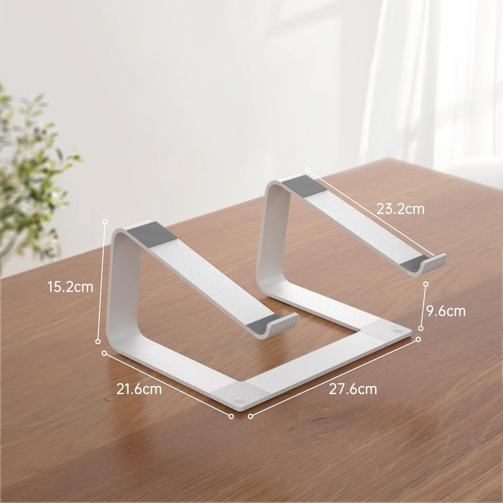 Aluminum Laptop Stand for Desk Detachable Notebook Riser Holder with Ventilation  
