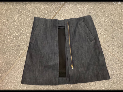 cos A-fom rock blau taschen Reißverschluss 38
