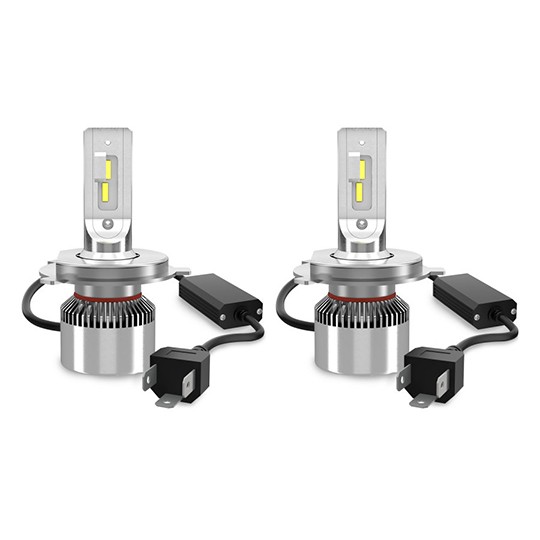 Ampoule LED H4 12V voyage de nuit 6000K P43T LEDRIVING pour phares de voiture de camping et break