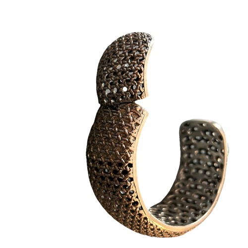 Brazalete Brazalete Plata Tejido Pesado Marcado GT 84g LEER - Imagen 7 de 14