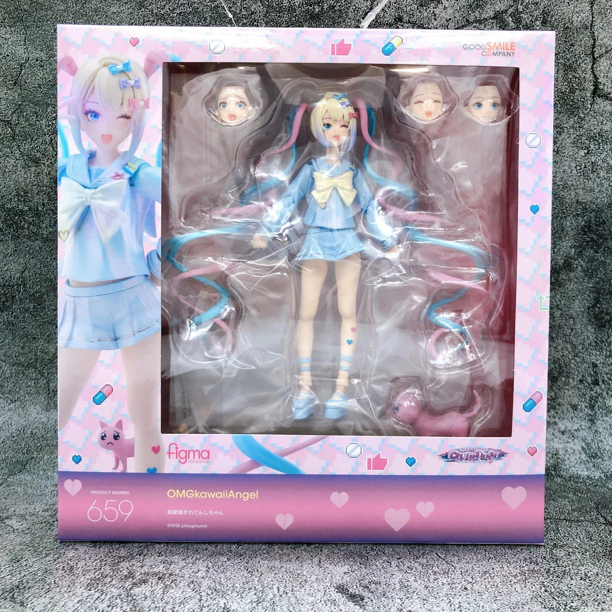 NEEDY GIRL OVERDOSE OMG Kawaii Angel figma 659 Action Figure Good