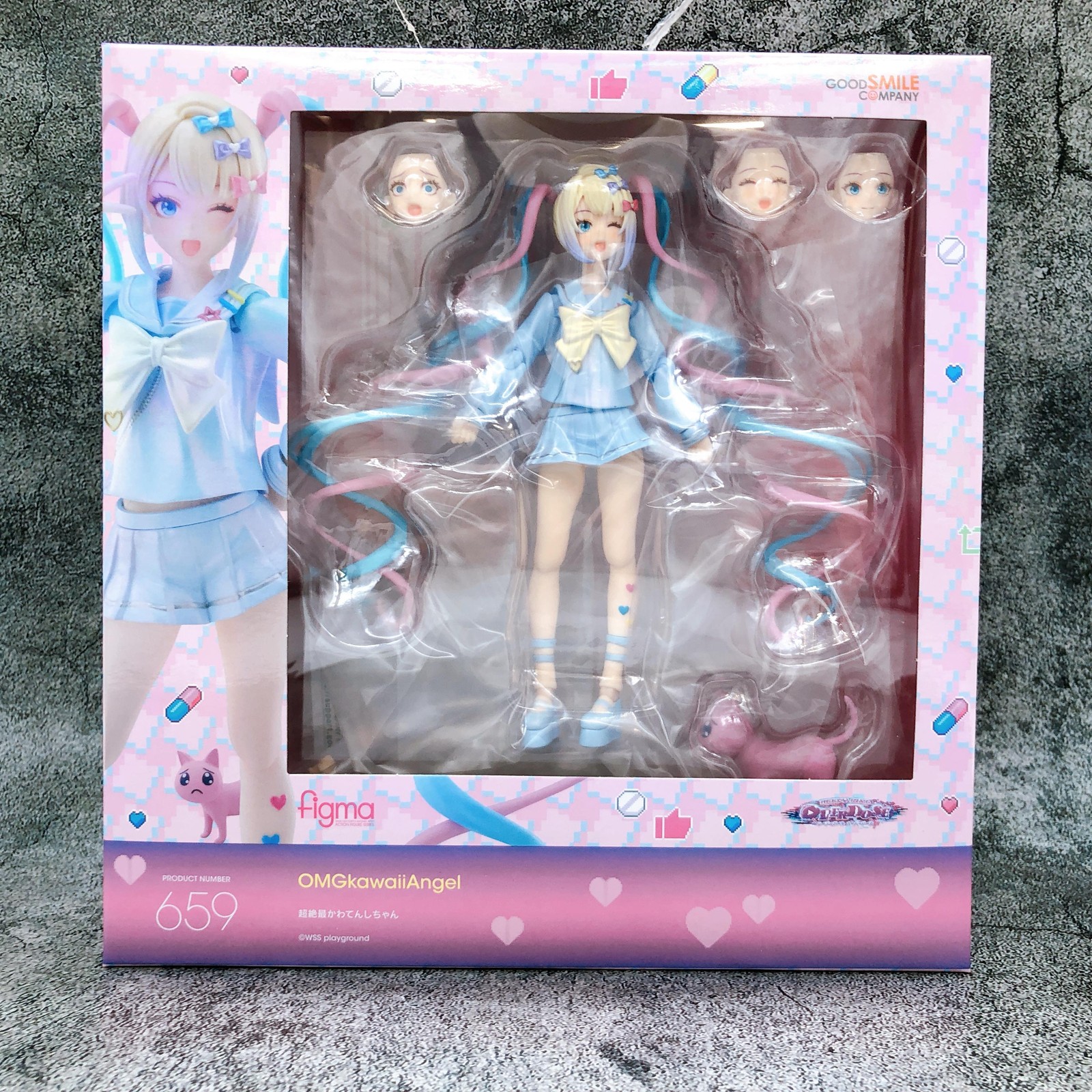 NEEDY GIRL OVERDOSE OMG Kawaii Angel figma 659 Action Figure Good Smile Company