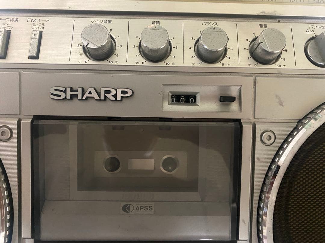 SHARP シャープ THE SEARCHER GF-318ST ステレオラジオカセット