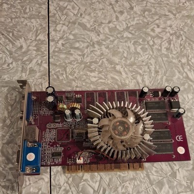 PNY NVIDIA GeForce FX 5500 (VCGFX55PPB) 128MB DDR SDRAM GPU - Untested 