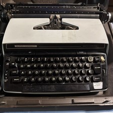 Smith Corona 6E Super Correct Electric Typewriter w/Case USA - Excellent Cond. thumbnail