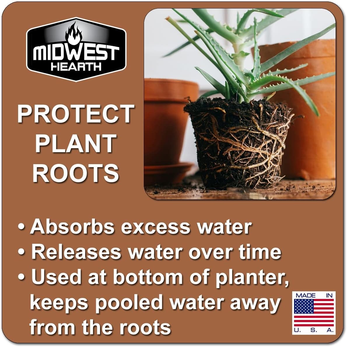 Red Lava Rocks 1/4" Natural Volcanic Horticultural Rock 2-Lb Bag USA