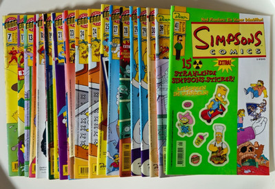 28 Stück SIMPSONS COMICS (+ Sonderhefte) / Comic Sammlung