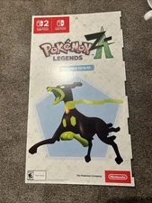 Pokémon Legends ZA Display 2-sided Cardboard Store Display 36” X 20” 2025 Large