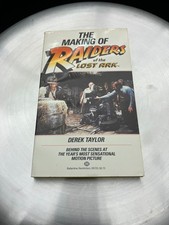 book MAKING OF RAIDERS OF THE LOST ARK Derek Taylor Ballantine paperback unread