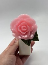 Bath Body Works Rose Light Up Wallflower Plug Nightlight Pink Spring 2014