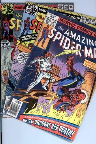 Amazing Spider-Man 184, 189, 190 1979 (VG 4.0)(3 Book Lot)