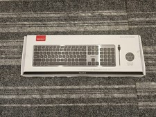 Macally BLSLIMKEYPROSG Backlit USB-C Wired Ke...