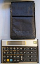 Vintage 1988 HP 12C Financial Calculator - Made in USA - Tested Working w/Case