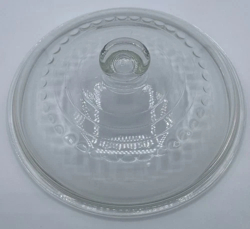 Wagner Ware Glass Lid For Cast Iron C-8 Glass Basting Lid 10” Griswold