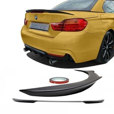Heckspoiler Kofferraum Schwarz Matt +3M passt f�r BMW 4er F33 Cabriolet nicht M4