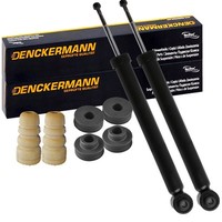 2X Denckermann Denckermann StoßDäMpfer + Domlager Satz Hinten FüR Hyundai I20