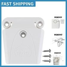 Durable White Latch Closure for Igloo Coolers - Quick Installation Included