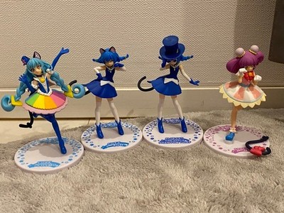 Star Twinkle Precure Figure Set Cure Cosmos Mao Blue Cat Uni 4pc Lot