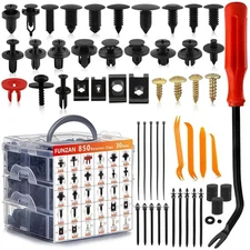 Car Push Retainer Clips 880PCS Panel Bumper Clips Auto Body Plastic Screws