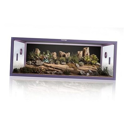 85 Gallon Reptile Tank, Front Opening Snake Tank for Easy Maintenance, Reptile 