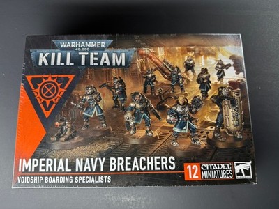 Warhammer 40k Imperial Agents Kill Team: Imperial Navy Breachers NIB sealed