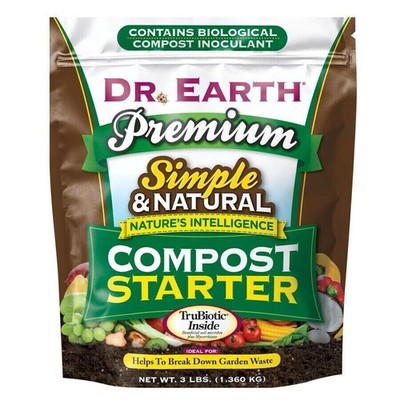 DR. EARTH Premium Compost  Starter 3 LBS