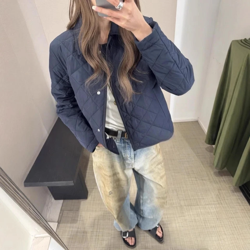 Abrigo informal Max Mara para mujer otoño invierno solapa doble bolsillo de un solo pecho Foto 2 de 4