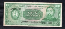 Paraguay 100 Guaranies 1982 Etat TB