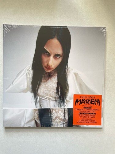 LADY GAGA Mayhem Exclusive 2x White Opaque Vinyl, Selling All My Collections
