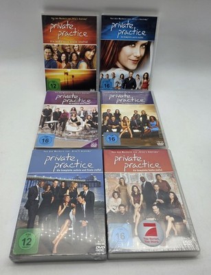 Private Practice Die komplette Serie Staffel 1-6 DVD De 30DVDs  Teilweise Neu 