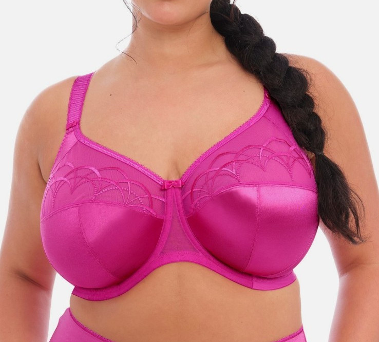 Elomi Cate Camelia Pink U/W Full Cup Banded Bra EL4030 Size 42GG RRP £42