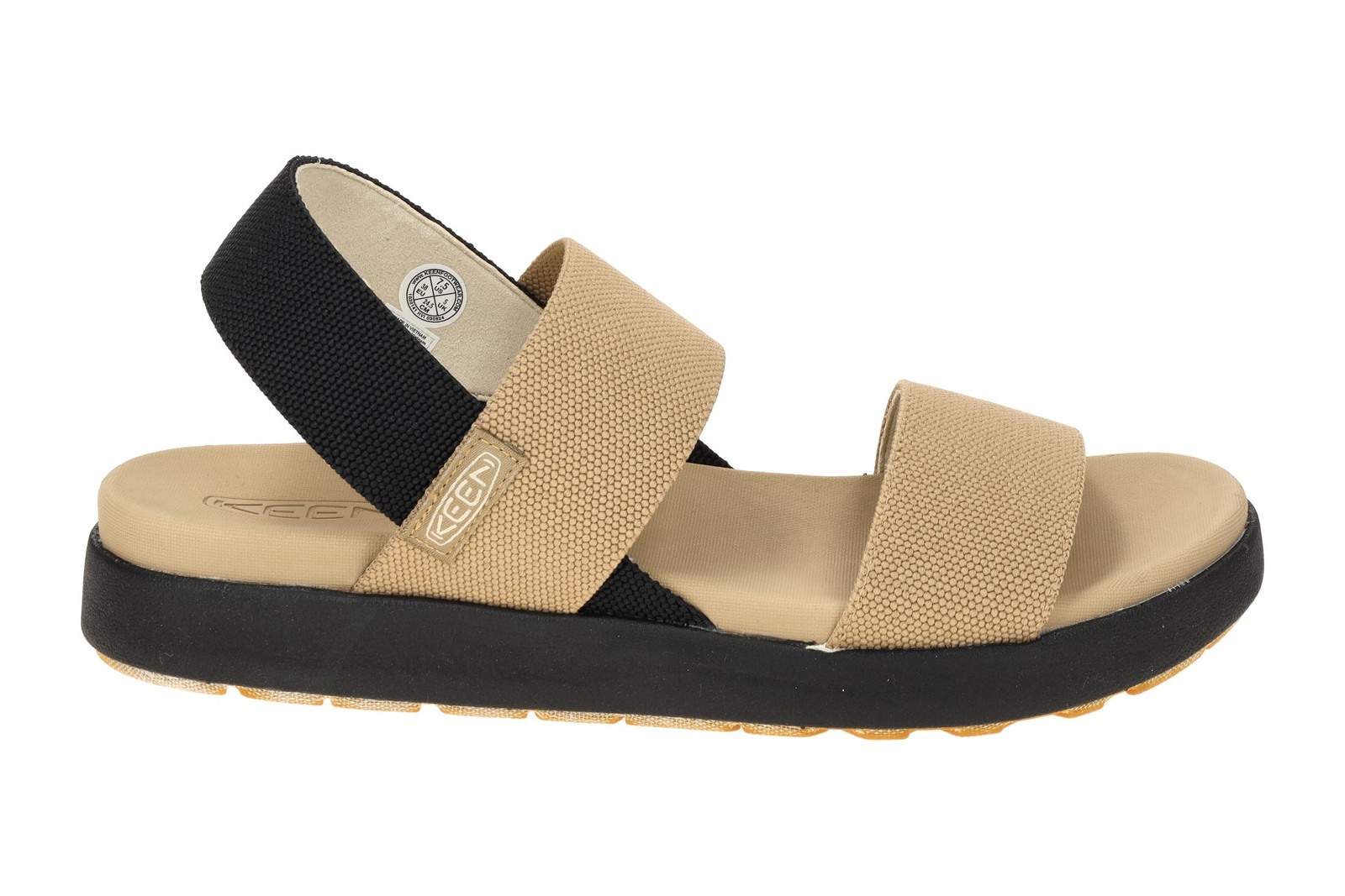 Keen ELLE BACKLSTRAP sandalo donna sandali beige tempo libero NUOVO