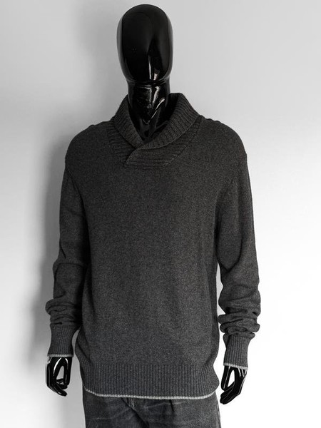 Men Gant Sweater Grey Polyamide XL