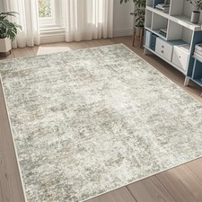 5x8 Area Rugs for Living Room Rug Washable: Abstract Rug for Dining Room