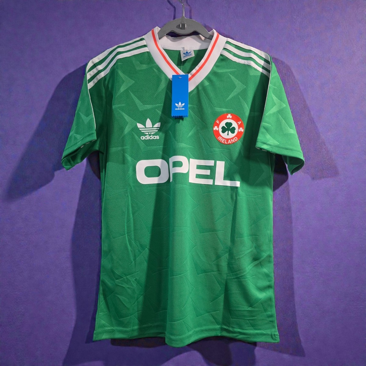 希少 90s フットボール ゲームシャツ アイルランド製 ビンテージ サッカー IRELAND JERSEY 1990 HOME - RETRO - GREEN - XL (Run Small) | eBay
