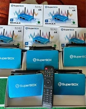 SuperBox S6 Pro TV Box Media Player With UPDATED Voice Command & Timeshift NEW