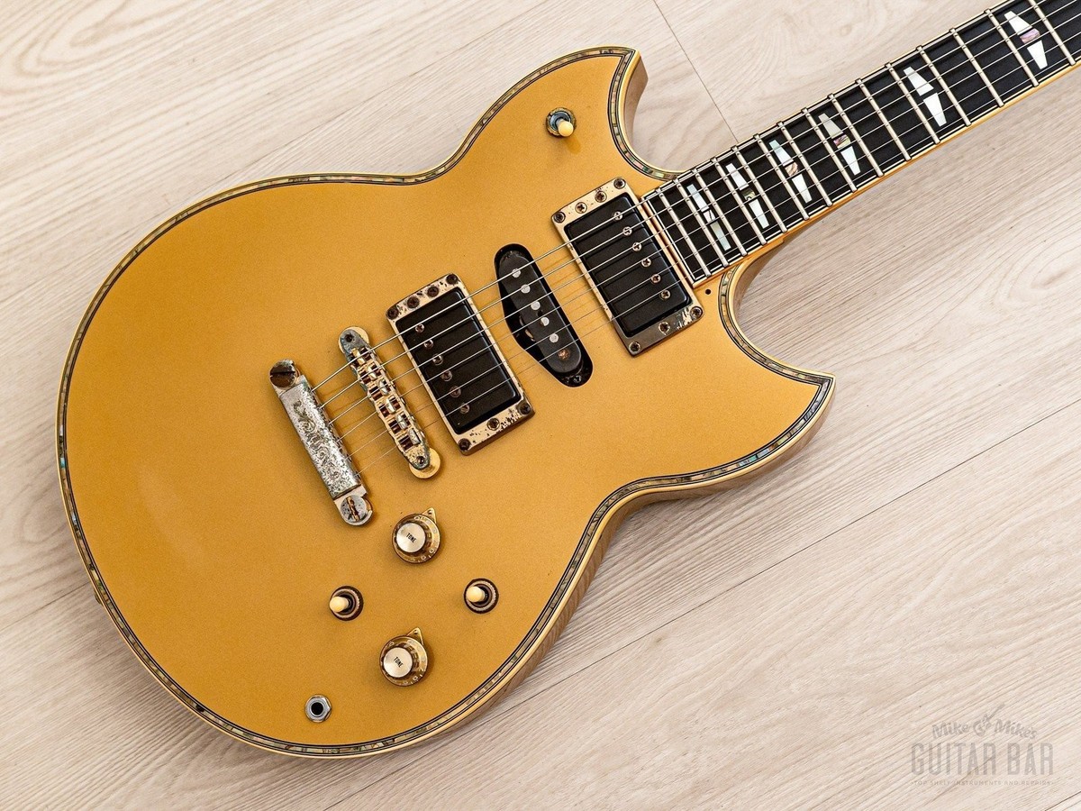 1982 Yamaha SG3000 Custom Prototype One-Off HSH Gold w/ Case | eBay