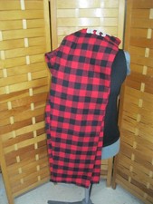 NWT Unisex Lazy One pajamas pj pant size S Moose red black plaid