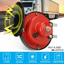 12V Super Loud Train Horn Waterproof for Motorcycle Car Truck SUV Boat
