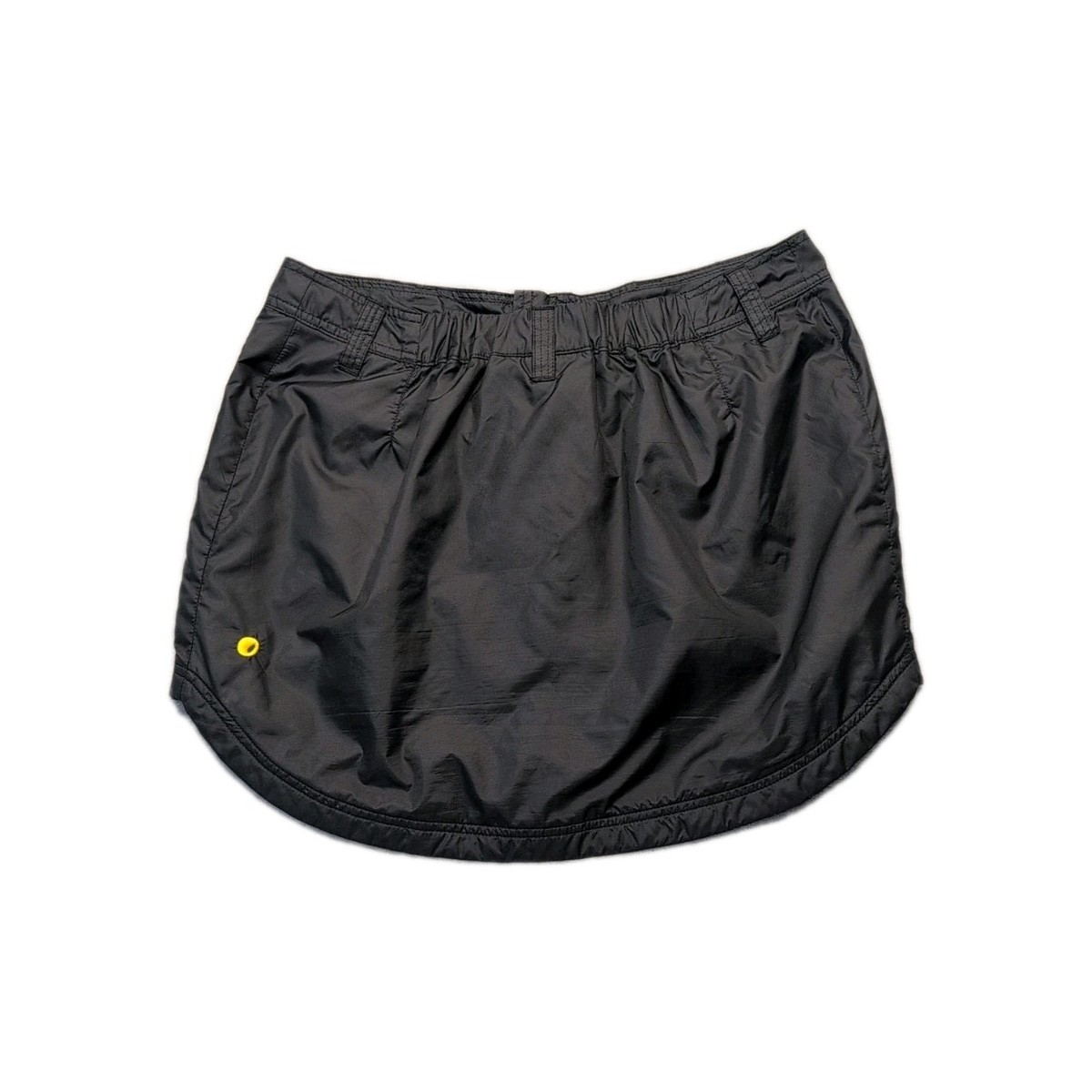 SKHoop Black Quilted Skirt Women Size Large Made in Sweden Winter