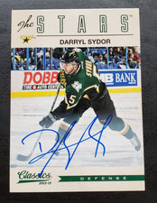 2012-13 Panini Classic Signatures Darryl Sydor Auto #96 Dallas Stars